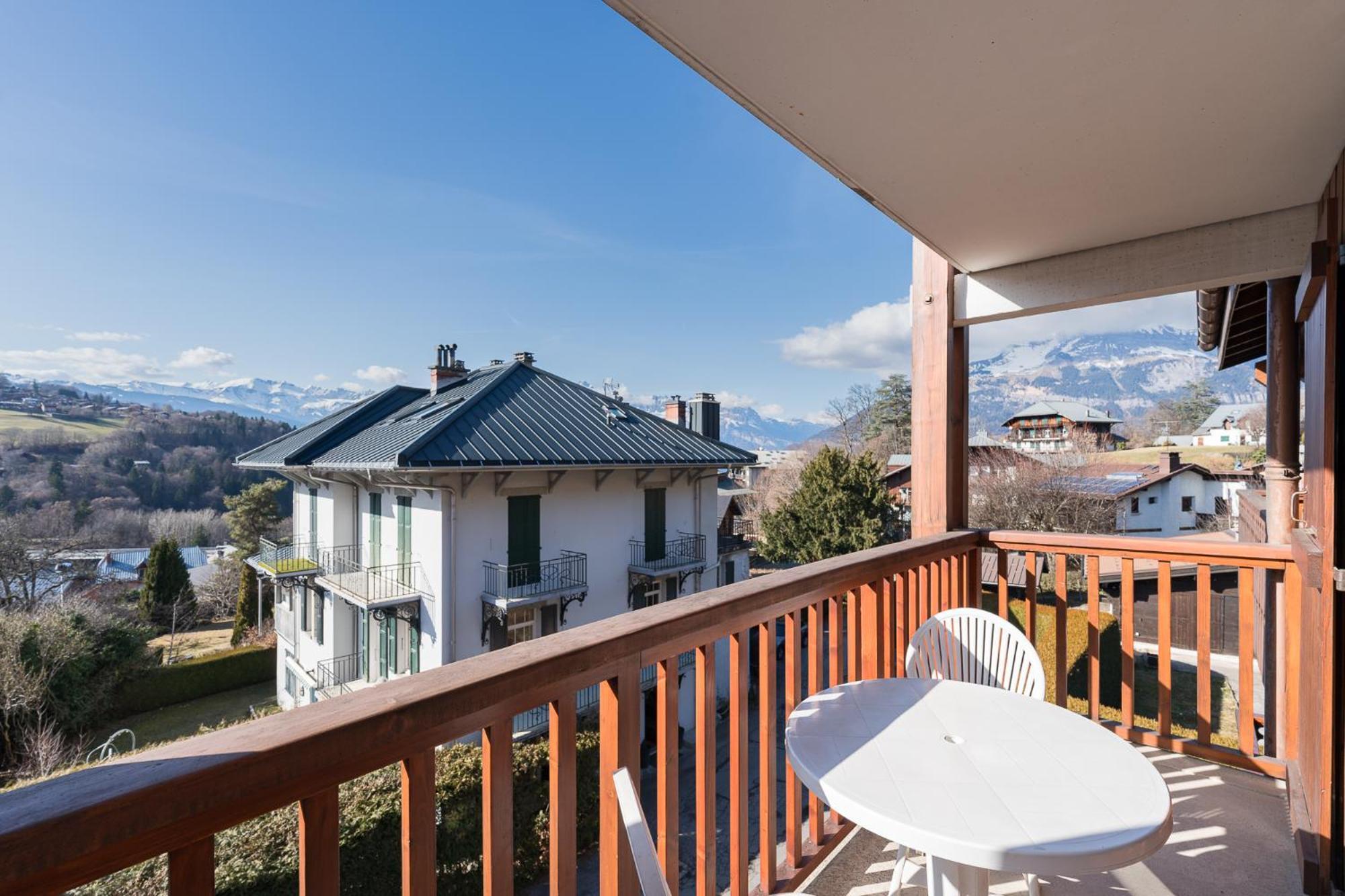 Ski Ou Thermes? Un Appt Cabine Avec Vue Magnifique Saint-Gervais-les-Bains Luaran gambar