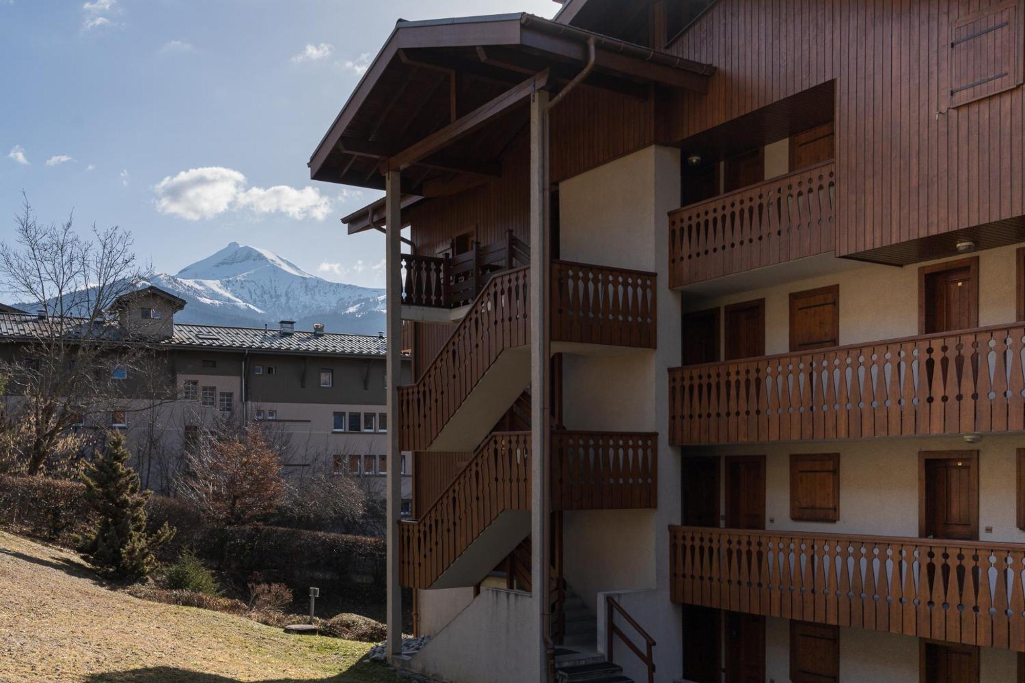 Ski Ou Thermes? Un Appt Cabine Avec Vue Magnifique Saint-Gervais-les-Bains Luaran gambar